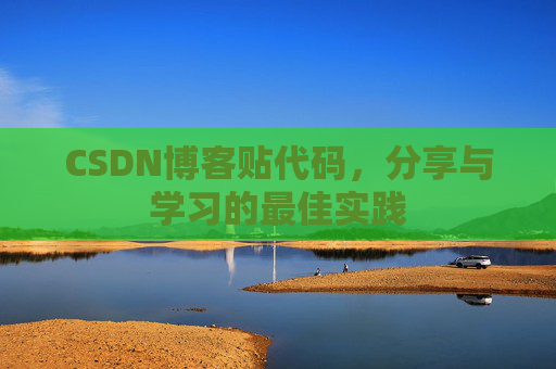 CSDN博客贴代码，分享与学习的最佳实践